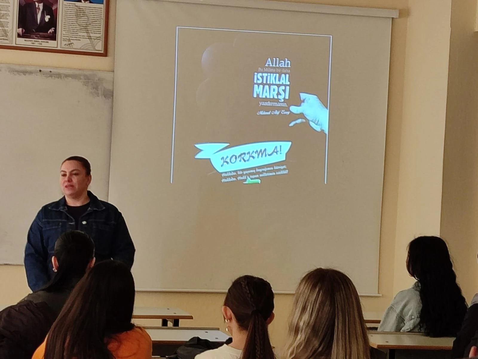 Akören Ali Rıza Ercan MYO’da İstiklal Ruhu: "Kabulünün 105. Yılında İstiklal Marşı" Konferansı